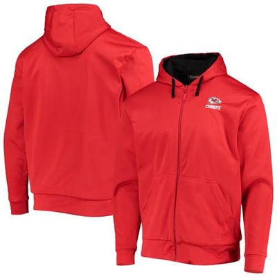DUNBROOKE Men's Dunbrooke Red/Black Kansas City Chiefs Apprentice Full-Zip Hoodie 