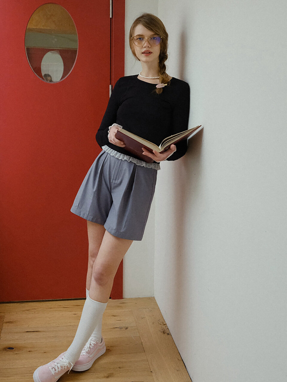 DUNDROP Casual Wide Short Pants