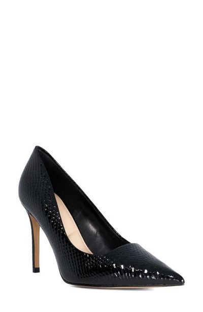 Dune London Dune London Assured Croc Embossed Faux Leather Pump