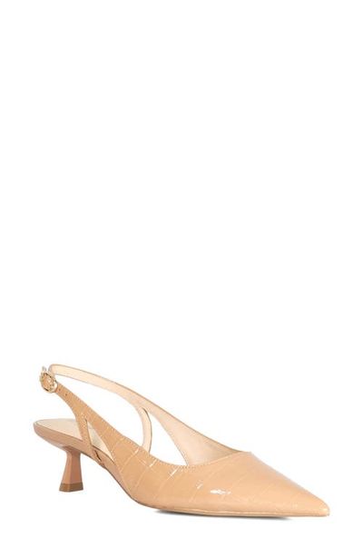 Dune London Dune London Cyan Slingback Pointed Toe Kitten Heel Pump