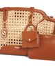 Dune London Dune London Dinidecided Rattan Shoulder Bag - 5
