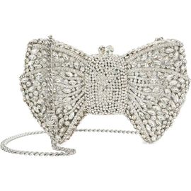 Dune London Dune London Enchant Crystal Bow Clutch