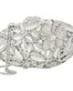 Dune London Dune London Extravagant Crystal Floral Faux Leather Clutch - 1