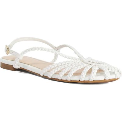 Dune London Dune London Hoopla Faux Leather Flat