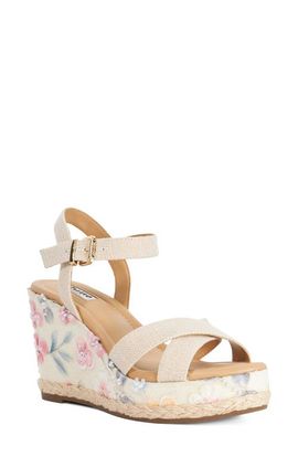 Dune London Dune London Kalmiah Esapdrille Ankle Strap Platform Wedge Sandal