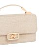 Dune London Dune London Skilled Metallic Mesh Convertible Shoulder Bag - 5
