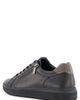 Dune London Dune London Tribute Zip-Up Leather Sneaker - 3