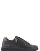 Dune London Dune London Tribute Zip-Up Leather Sneaker - 4
