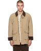 Dunst Dunst Beige Waxed Cotton Hunting Jacket - 1