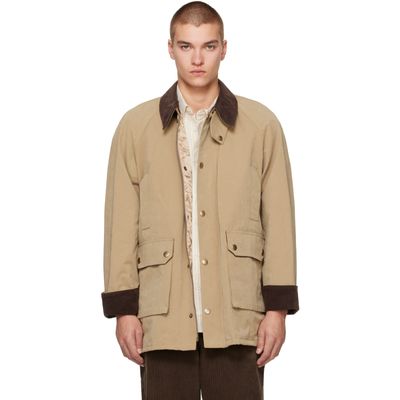 Dunst Dunst Beige Waxed Cotton Hunting Jacket