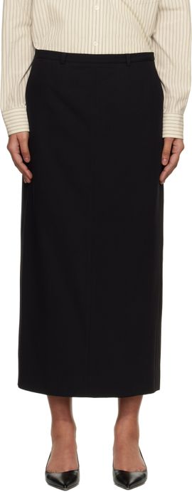 Dunst Dunst Black H-Line Maxi Skirt
