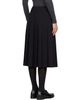 Dunst Dunst Black Pleats Midi Skirt - 3