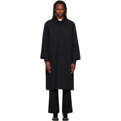 Dunst Dunst Black Refined Mac Coat