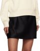 Dunst Dunst Black Satin Mini Skort - 4