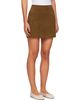 Dunst Dunst Brown Alter-Suede Miniskirt - 2
