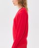 DUNST DUNST Cashmere V Neck Sweater Red - 4