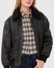 DUNST DUNST Detachable A-2 Leather Jacket Brushed Black - 2