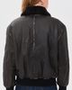 DUNST DUNST Detachable A-2 Leather Jacket Brushed Black - 3