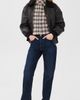 DUNST DUNST Detachable A-2 Leather Jacket Brushed Black - 5