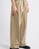 Dunst Dunst Double Pleated Wide Leg Chino Pants - 3