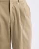 Dunst Dunst Double Pleated Wide Leg Chino Pants - 4