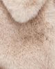 DUNST DUNST Faux Fur Cropped Jacket Greyish Beige - 6