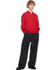 Dunst Dunst Gray Double Pleated Wide Slack Trousers - 4