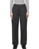 Dunst Dunst Gray Pleated Semi-Wide Trousers - 1