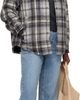 Dunst Dunst Gray Quilted Check Flannel Overshirt - 4