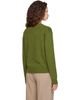 Dunst Dunst Green Cashmere V-Neck Sweater - 3