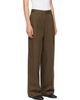 Dunst Dunst Green Double Pleated Wide Chino Trousers - 2