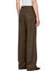 Dunst Dunst Green Double Pleated Wide Chino Trousers - 3