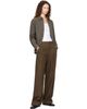Dunst Dunst Green Double Pleated Wide Chino Trousers - 4