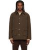 Dunst Dunst Khaki Waxed Cotton Hunting Jacket - 1
