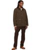 Dunst Dunst Khaki Waxed Cotton Hunting Jacket - 4
