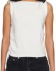 Dunst Dunst Off-White Layering Knit Tank Top - 1