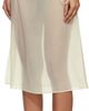Dunst Dunst Off-White See-Through Layering Midi Skirt - 4