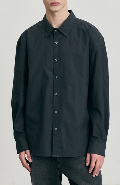 Dunst Dunst Oversize Cotton Button-Up Shirt