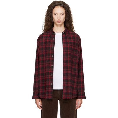Dunst Dunst Red Checked Flannel BD Shirt