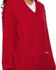 Dunst Dunst Red Soft V-Neck Sweater - 2