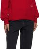Dunst Dunst Red Soft V-Neck Sweater - 4