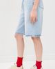DUNST DUNST Relaxed Bermuda Denim Shorts Light Blue - 5