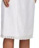 Dunst Dunst White H-Line Laced Midi Skirt - 2