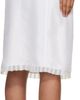 Dunst Dunst White H-Line Laced Midi Skirt - 3