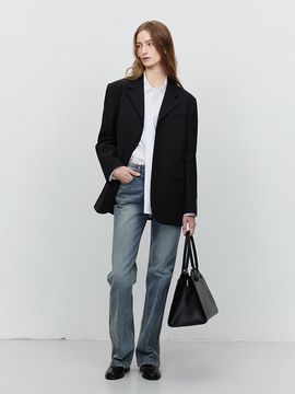 Dunst for WOMEN 70s Semi Flared Vintage Jeans [Light Blue] (UDPA5A209B1)