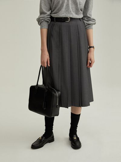 Dunst for WOMEN Classic 28 Leather Tote Bag - Black