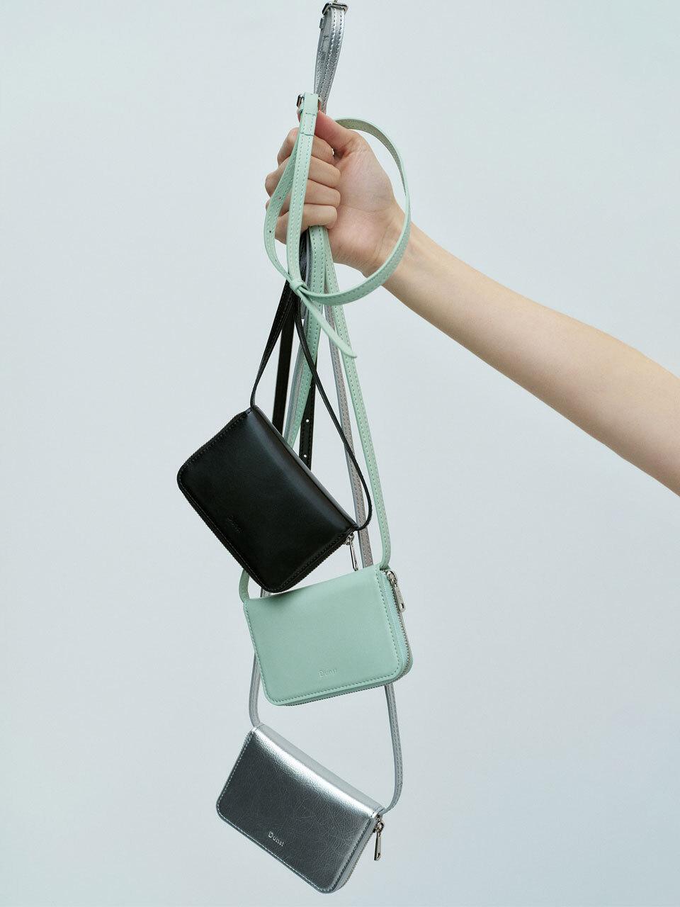 Dunst for WOMEN ESSENTIAL MINI CARD BAG GREEN_UDBA4E210E1