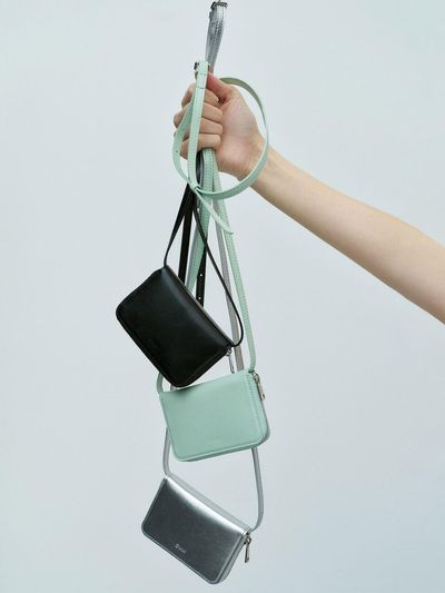 Dunst for WOMEN ESSENTIAL MINI CARD BAG GREEN_UDBA4E210E1