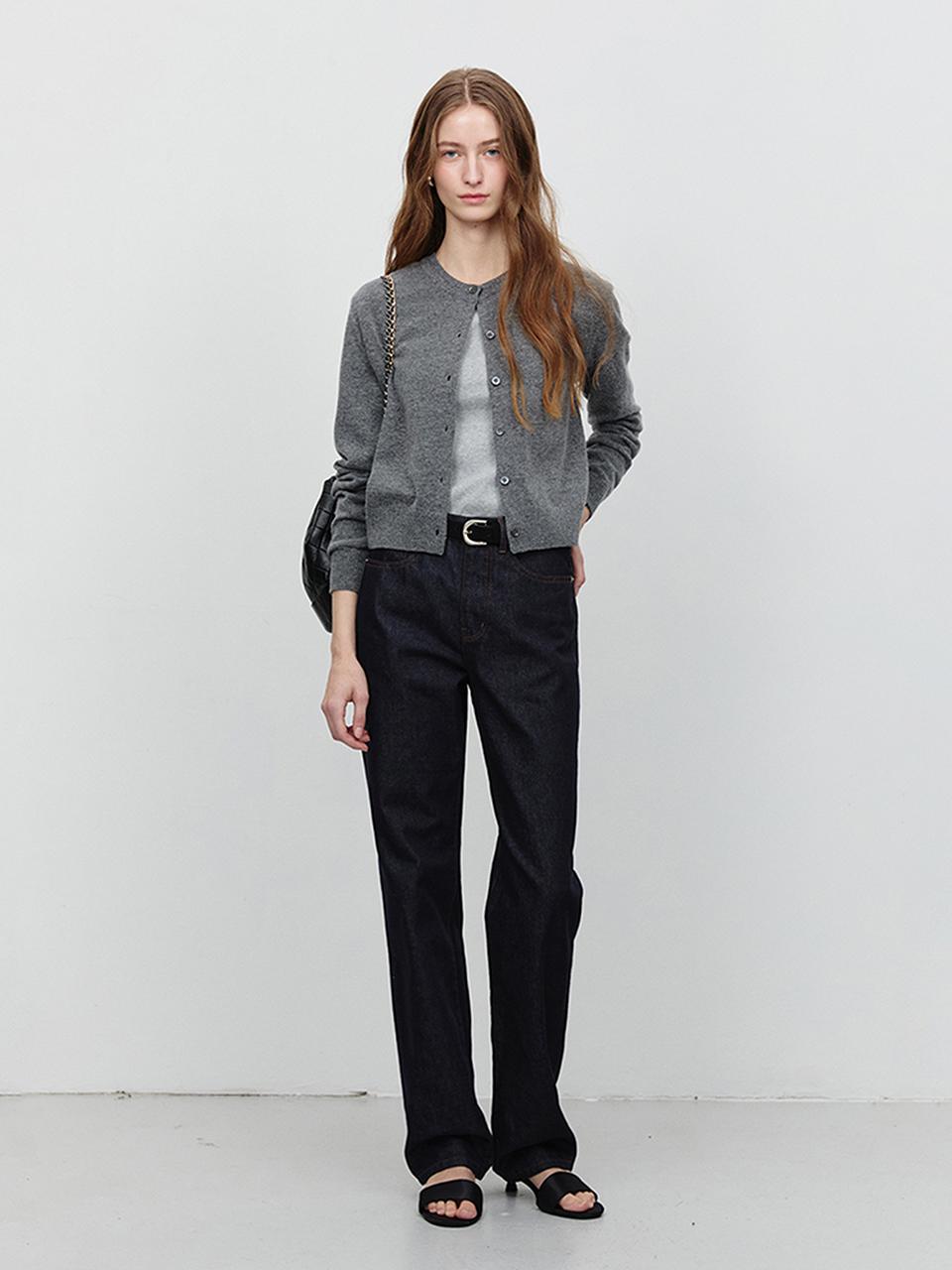 Dunst for WOMEN Essential Straight Full Length Raw Denim Jeans (UDPA5A217N1)