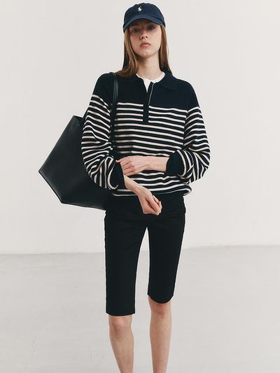 Dunst for WOMEN Slim Bermuda Shorts - Black